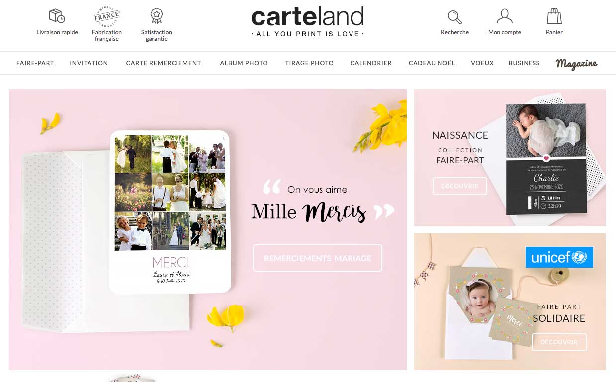 À la découverte Carteland.com et ses posters
